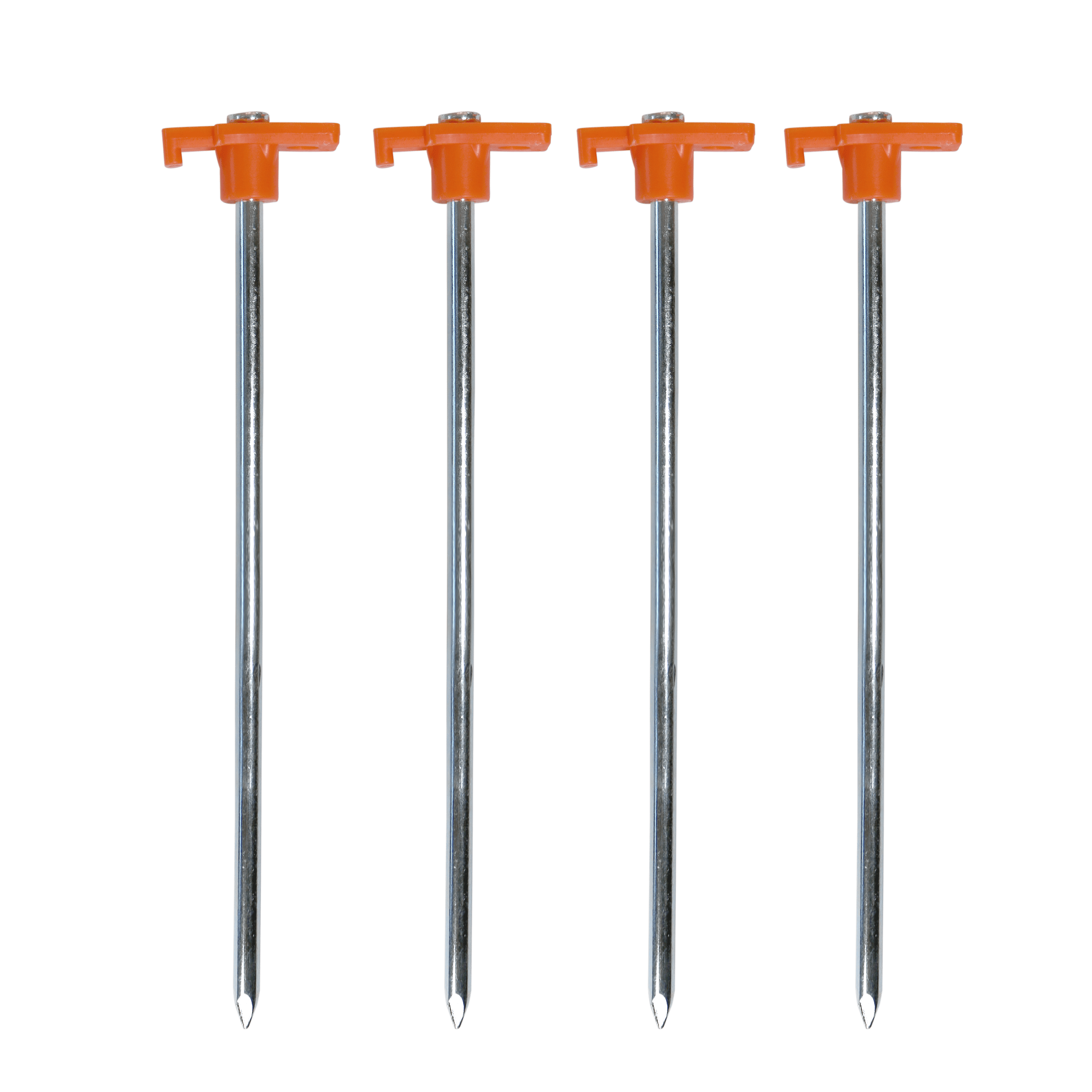 Coghlan's 10" Steel Nail Pegs,  Tent Stake For Hard Ground