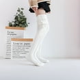 thumbnail image 6 of LYXSSBYX Fuzzy Socks for Women Hot Sale Clearance Women Cable Knit Extra Long Boot Socks Over Knee Thigh Stocking Leg Warmers, 6 of 6