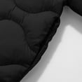 thumbnail image 6 of BLVB Hooded Puffer Jackets for Boys Girls Lightweight Packable Zip up Fall Winter Coat Warm Comfy Outerwear(Black,7-8 Years), 6 of 9