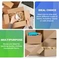 thumbnail image 4 of Pack of 75 Brown Corrugated Shipping Boxes 7x7x7 Cardboard Moving Boxes 7 x 7 x 7 Carton Boxes for Mailing Storage Packaging for Clothes Household Items Books Packing Supplies Wholesale Bulk, 4 of 7