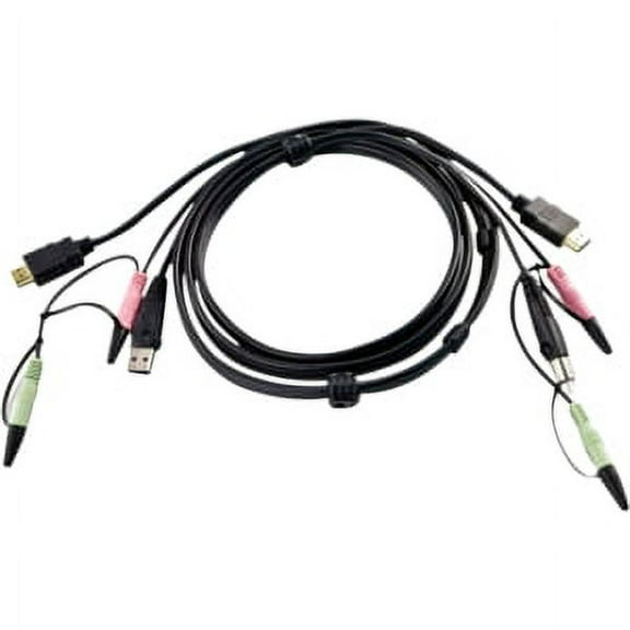 6FT USB HDMI KVM CABLE