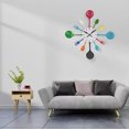 thumbnail image 4 of Transemion Kitchen Iron Wall Clock 3D Removable Spoon Clocks Cookware Hanging Ornament Quartz Living Room Hotel Home Decor Colorful, 4 of 6