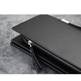 thumbnail image 4 of Minkissy Large Capacity Black PU Wallet for Men with Multiple Card Slots and Phone Pocket, 4 of 6