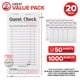 thumbnail image 2 of Cuadernos de cheques para invitados Stock Your Home, blanco y negro (paquete de 20), 2 of 7