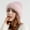 Pink, variant on iHPH7 Winter Accessories for Women Womens Caps and Hats Wool Hat Warm Hats for Women Winter Beanie Skull Cap Women Winter Hats for Women Cold Weather Pink One Size