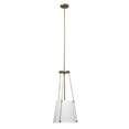thumbnail image 7 of Jamie Young Co California 1-Light Metal & Linen Pendant in Brass/Off White, 7 of 7