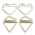 thumbnail image 3 of Clips de papel de metal clips de papel antioxidantes de clip de nota tridimensional de doble capa para clasificación de archivos ANGGREK Otros, 3 of 8