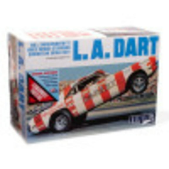 L.A. Dart Wheelstander Classic Car 1:25 Scale Model Kit, 68  Parts