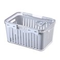 thumbnail image 2 of Vrorvz Fridge Organizer Food Storage Bins with Lids for Refrigerator Fruit and Vegetable Fresh Space Saving Stackable Design with Drainage and Freshness Tracker, 2 of 5