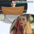 thumbnail image 6 of Bulopur Retro Front Car Seat Towel for Men Sunset Mountain Breathable Sweat Carseat Protector with Storage Bag for Running Sport Soft Fit SUV Sedan Truck 1pcs, 6 of 7