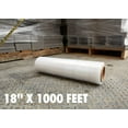 18 X 1000 Tough Pallet Shrink Wrap, 80 Gauge Industrial Strength