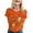 Orange, variant on Womens Oktoberfest Basic T-Shirts Round Neck Graphic Printed Short Sleeve Tops 2025 Blouses Vacation Fashion Outfit Clothes