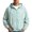 Turquoise, variant on Mens Zip Up Jacket Hiking Coat Streetwear Aesthetic Hooded Workout Lightweight Breathable Fall Sweatshirt with Pocket Turquoise S