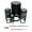 Black, variant on Mine Quirky Text Self-Inking Rubber Stamp Ink Stamper - Fuchsia Ink - Mini 1/2 Inch