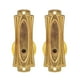 thumbnail image 5 of 2x cortina de ventana Tieback Holdback Tie Back Percha para ropa Soporte para cortinas Decoración Golden Zulema Hojas de espalda de corbatas de cortina, 5 of 8