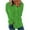 Green, variant on Kovlvoll Womens Sweatshirts Plus Size Crew Neck Long Sleeve Solid Color Loose Casual Pullover Tops