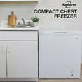 Koolatron Chest Freezer 5.0 cu ft, Compact Freezer (155L) White, Manual