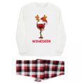 thumbnail image 1 of Conjunto de pijamas a juego de Navidad para mujer, Winedeer, rojo, mujer, 1 of 4