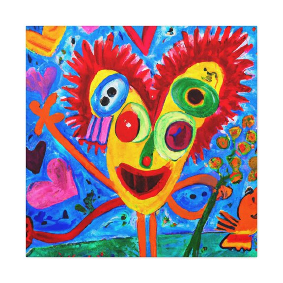 Love Bouquet Abloom - Canvas