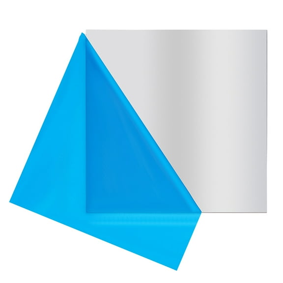 1 pc 7.8x7.8inch Aluminium Metal Sheet Square Heavy Duty Metal Aluminum Sheet Plate with Protective Film for Decoration Packaging Construction 3mm Thick