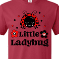 thumbnail image 3 of Inktastic Little Ladybug with Flowers T-Shirt, 3 of 4