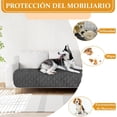 thumbnail image 3 of Cubre Sillones Antideslizante, Funda para Sillones Impermeable, Funda para Sofá de Tela Suave, Cubre Sofa, Protector de Sala, Lavable a Máquina, 3 of 4