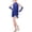 Royal Blue, variant on Kids Girls Sequins Tassel Backless Fringe Latin Ballet Salsa Tango Ballroom Dance Dress Hot Pink 120