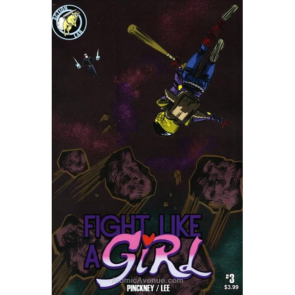 Fight Like A Girl #3 VF ; Action Lab Comic Book