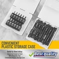 thumbnail image 2 of Juego de 24 brocas Torx Amartisan S2 Steel T5-T40, 2 of 9