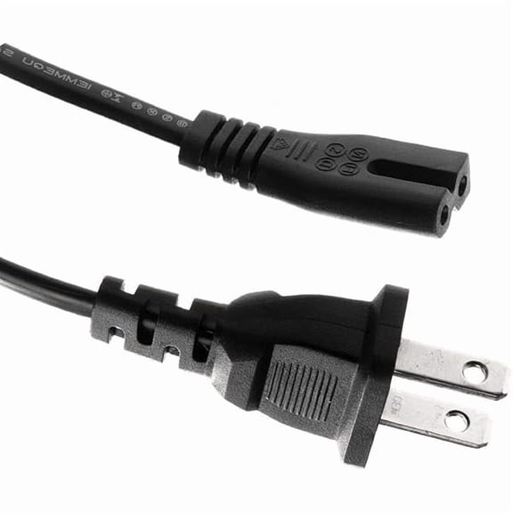 Replacement US 2Prong AC Power Cord Cable for Bose Wave Music System AWRCC1 AM/FM Radio CD Player