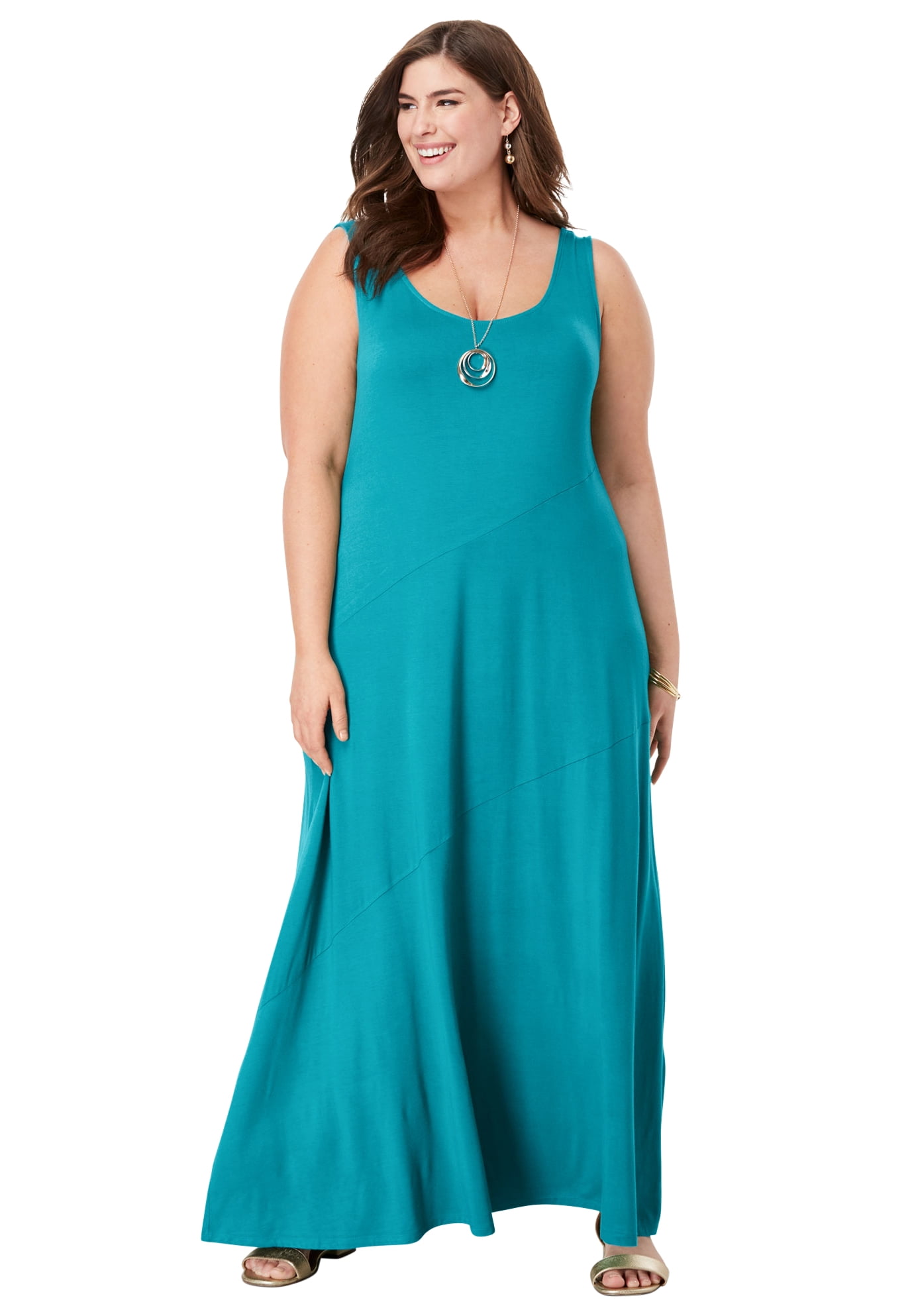 walmart plus maxi dress