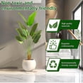 thumbnail image 3 of Bird of Paradise Artificial Plant 5 ft Faux Banana Leaf Plant Indoor, Fake Palm Tree with Pot for Home Office Living Room Decor - Upgraded Artificial Bird of Paradise Tree, 3 of 7