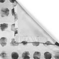 thumbnail image 3 of Ambesonne Black and Grey Kitchen Curtains, Circular Blob, 55"x39", Dark Grey and Pale Taupe, 3 of 3