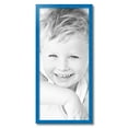 thumbnail image 2 of ArtToFrames 14" x 31" Bright Blue Picture Frame, 14x31 inch Blue Wood Poster Frame (WOM-4751), 2 of 8