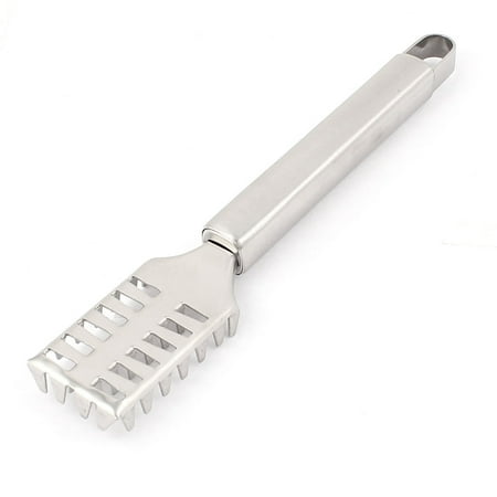 Kitchen Stainless Steel Fish Scale Remover Scraper Gadget Tools Silver