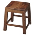 thumbnail image 1 of Taburete Butler Hewett de madera maciza Sheesham ligero, 1 of 3