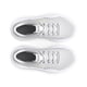 thumbnail image 2 of Zapatos Under Armour Grade School Surge 4 Halo para niñas, gris/blanco/iridiscentes, 2 of 4