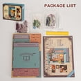thumbnail image 4 of DIY Miniature Dollhouse Kit, Book Nook Kit DIY Miniature House, Wooden Dollhouse Kit, Best Birthday and Christmas Gifts for Women and Girls (Soul Bookstore), 4 of 9
