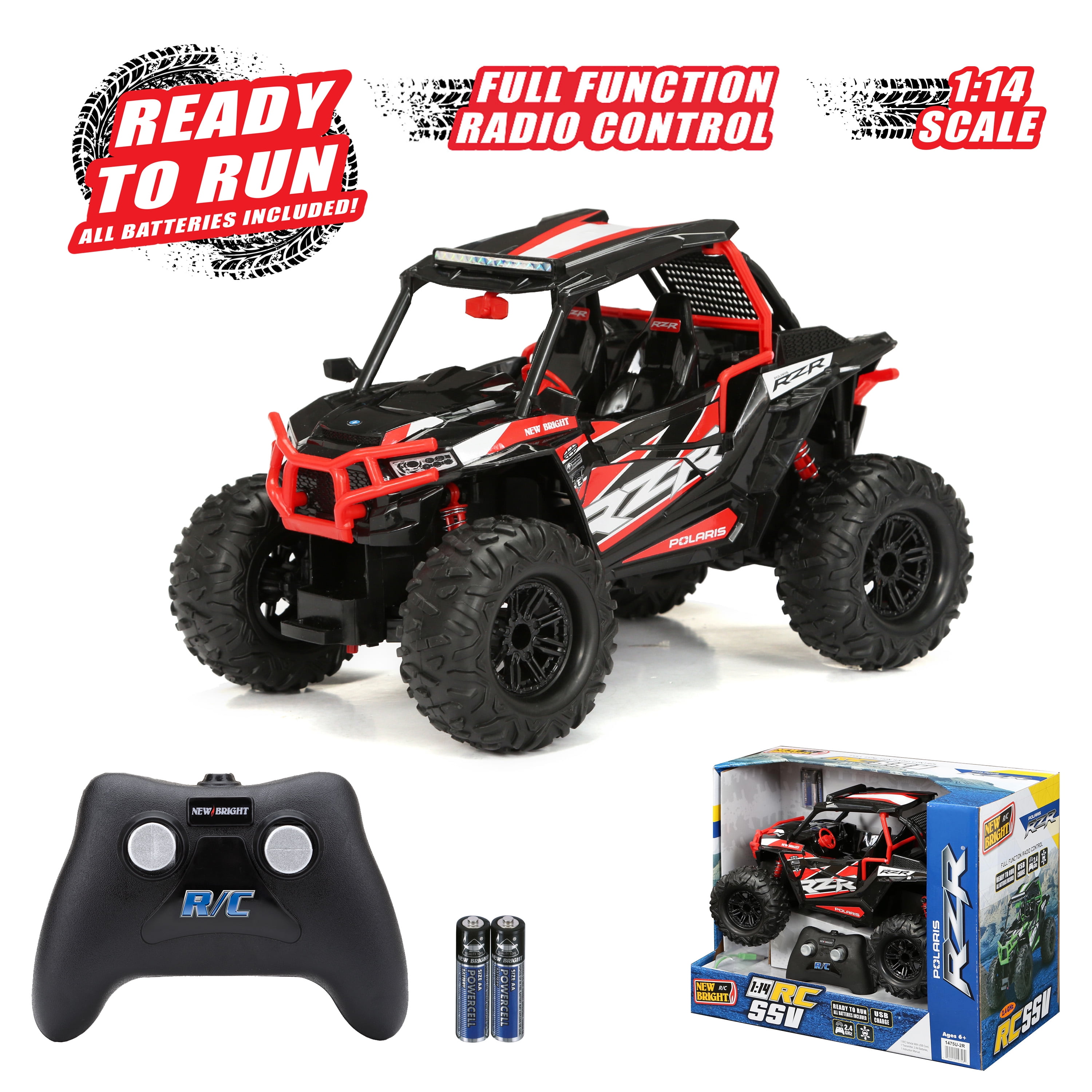 New Bright 1 14 Scale Remote Control 2020 Polaris RZR 2.4GHz USB