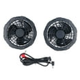 thumbnail image 2 of Ventilador de Chalecos de Enfriamiento, Ventilador de ROPA CON AIRE ACONDICADADO 12V 2 PCS DISIPACIÓN DE CALOR EFICIENTE PARE REMPLAZO, 2 of 7