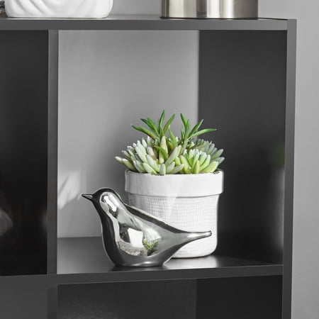 MAINSTAYS 6 CUBE STORAGE ORGANIZER, BLACK