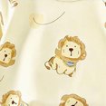 thumbnail image 6 of CAUYDY Toddler Girls Pajamas Baby Clothing Cute Long Sleeve Tee Shirt Pants 2 Piece Set Newborn Girl Sleepers Infant Outfits Fall Winter 12M 18M 24M Sizes 12-18 Months,Light Yellow, 6 of 6