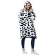thumbnail image 6 of Oversized Hoodie Blanket Sweatshirt, Comfortable Sherpa Giant Pullover with Large Front Pocket for Adults Men Women Teenagers Wife Girlfriend, 6 of 6