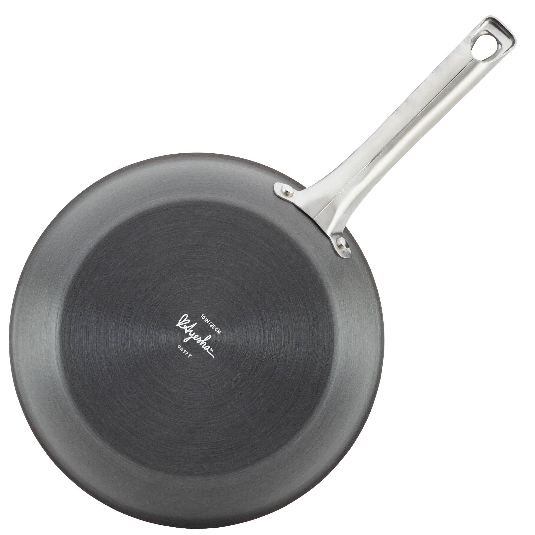 Ayesha Curry Home Collection 10 Piece Hard Anodized Aluminum Pots and Pans, Gray - image 5 of 9