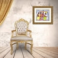 thumbnail image 3 of Honeywood, Varnette 30x26 Gold Ornate Wood Framed with Double Matting Museum Art Print Titled - We Are African People, 3 of 4