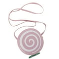 thumbnail image 1 of Greenadscape 1Ud De Hombro Morado PU Con Redondo Paleta Para Mujer Almacenamiento, 1 of 5