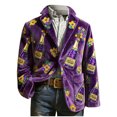 thumbnail image 6 of QSAWXQZ Men's St.Patrick's Day Carnival Blazer Graphic Print Long Sleeve Coat Festival Holiday Party Cardigan Jacket with Pockets XL, 6 of 6