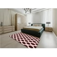 thumbnail image 5 of Ahgly Company Machine Washable Indoor Rectangle Transitional Deep Rose Pink Area Rugs, 5' x 8', 5 of 7