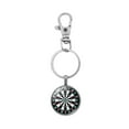 thumbnail image 2 of Naierhg Vintage Dart Board Pendant Keychain Key Ring Holder Hanging Bag Ornament, 2 of 8