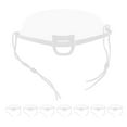 thumbnail image 3 of 8 Pcs Masque à Bouche Transparente Protection Alimentaire Réutilisable Anti-Buée pour Chefs Restaurants et Restauration Hôtelière, 3 of 6